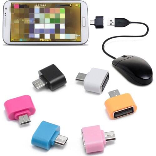 Universal Micro USB To USB OTG Adapter Mini Converter for Android SmartPhone Portable Adapter Jack Splitter USB OTG Connector