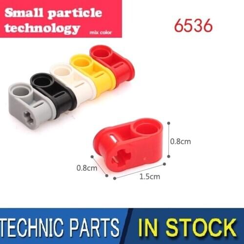 High -tech Bricks 20PCS Axle & Pin Connector Perpendicular Compatible 6536 High -tech Building Blocks Particle 32184 42003