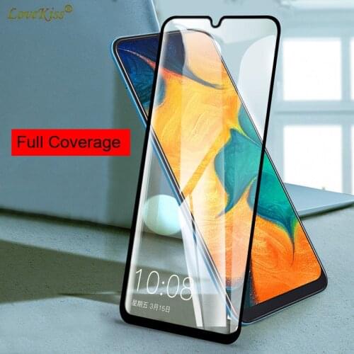 Tempered Glass Film For Samsung Galaxy S21 S20 FE A21 A21S A31 A51 A12 A02S A32 A52 M21 M31 M30S M51 Full Cover Screen Protector