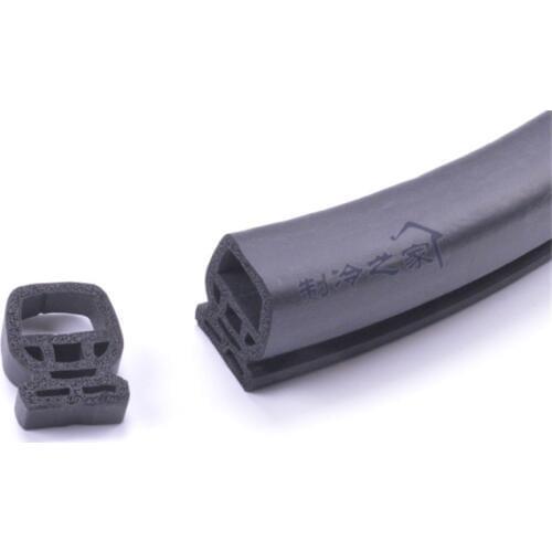 5meter Air-conditioning door accessories cold storage seal strips air-conditioning door slot seals cold storage door black seals