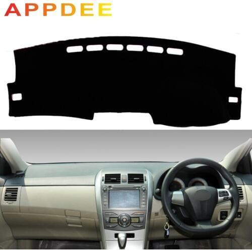 APPDEE For Toyota Corolla Axio 2007 - 2013 Car Styling Covers Dashmat Dash Mat Sun Shade Dashboard Cover Capter