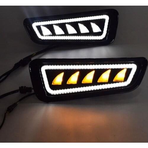 Car Styling Bright LED Daytime Running Lights for Ford F150 -2019 Waterproof Car DRL LED Fog Light