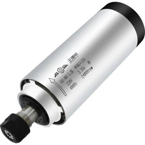Air Cooled 2.2kw Spindle Motor with Collet ER20 for CNC Engraving/Grinding/Milling