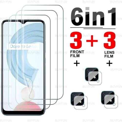 Hydrogel Film For Realme C21 Anti-fingerprint front soft film on for oppo realme 8 7 pro realmi gt neo for Narzo 30A lens film