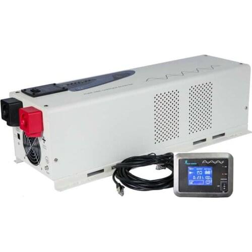 CE&ROHS&SGS Approved 6000W/18000W Pure Sine Wave Low FrequencyDC 24V AC 110V 120V 60HZ inverter& charger