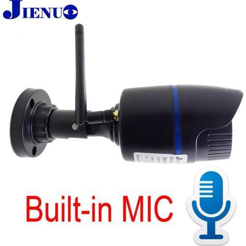JIENU IP Camera Wireless 720P 960P 1080P CCTV Security Outdoor Waterproof home cam Support Micro sd slot ipcam wifi Built-in MIC