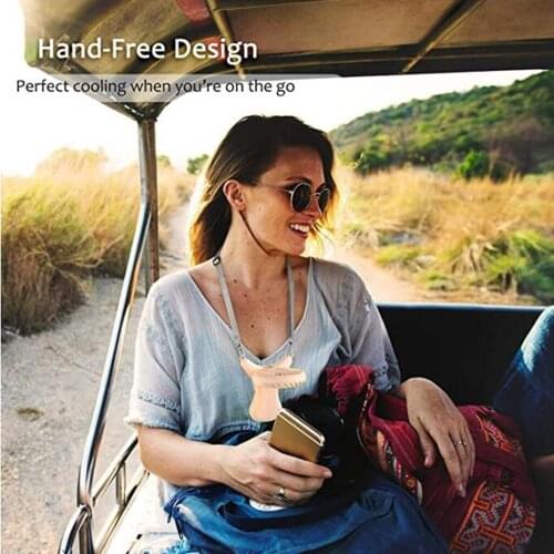 Ipega handheld fan small fan on battery Mini portable Hanging Neckband Fan 360°rotating for Outdoor with battery Free shipping