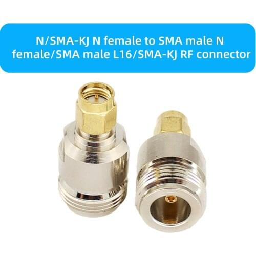 N/SMA-KJ N female to SMA male N female/SMA male L16/SMA-KJ RF connector RF coaxial connector N/SMA-KJ SMA male to N female male
