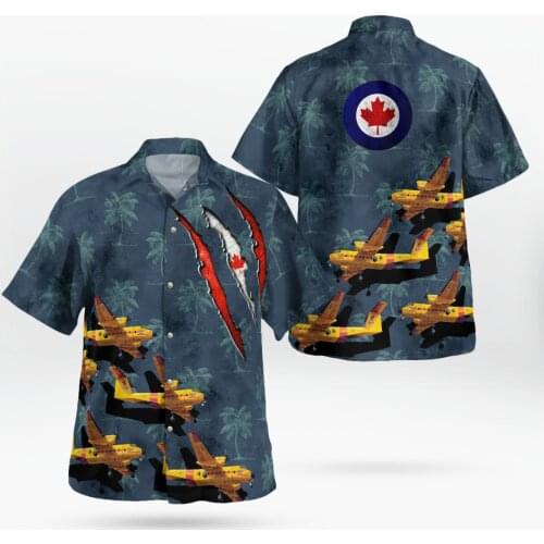 Plane 3D Printing Beach Hawaii 2021 Boys Summer Shirt Short Sleeve Shirt Streetwear Oversized Chemise Hombre Blusa Masculina-611