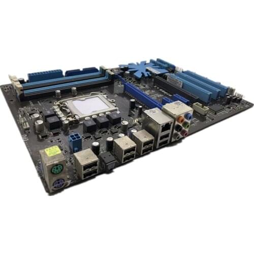 For Asus P7P55 LX Desktop Motherboard P55 Socket LGA 1156 i3 i5 i7 DDR3 16G ATX UEFI BIOS Original Used Mainboard On Sale