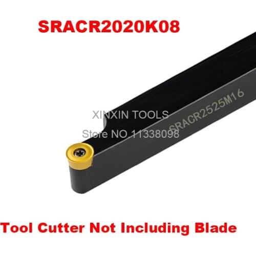 SRACR2020K08/SRACL2020K08 Metal Lathe Cutting Tools Lathe Machine CNC Turning Tools External Turning Tool Holder S-Type SRACR/L