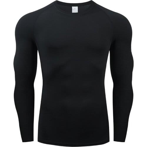 Mens Running T-Shirts, Quick Dry Compression Sport Jersey, Fitness Gym Running Shirts, Soccer Shirts Mens Sportswear Base layer