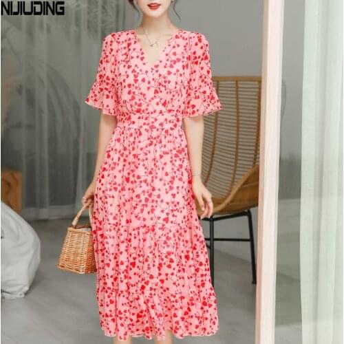 NIJIUDING Short Summer Dresses