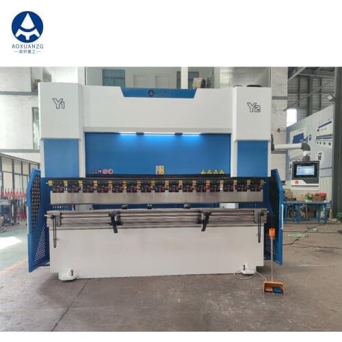 High Quality DA53T system Servo-Electric CNC Hydraulic Press Brake WE67K Metal Sheet