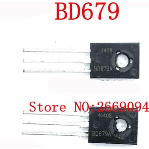 10PCS /20pcs BD679 (BD679A + BD680A) Each 5pcs BD680 TO-126 NPN PNP 80V 4A TO126 Silicon Triode Transistor