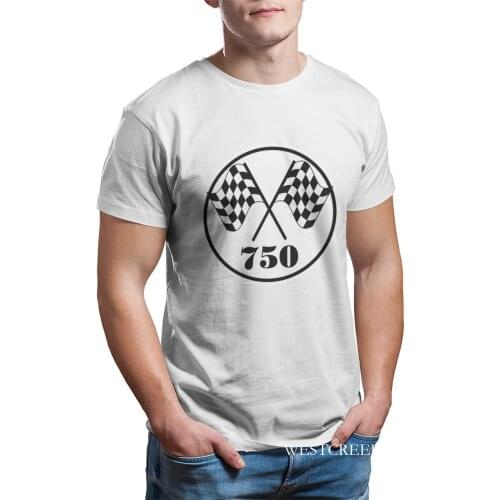 750 Checkered Flags T-Shirt Essentials Punk Anime Cosplay Tops T-shirt 13873