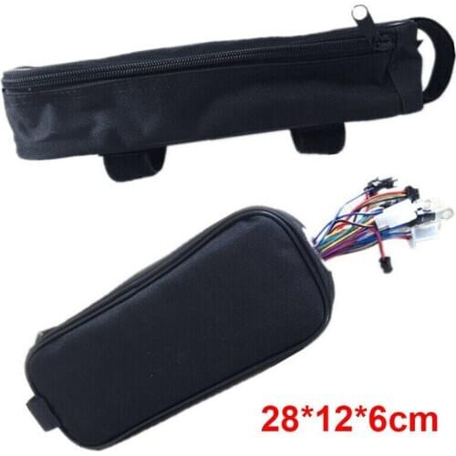 E-bike Controller Bike Bag Case Storage Holder Pouch for Electric Bicycle Bike With Wire Hole 28x12x6cm Bicycle Accessories