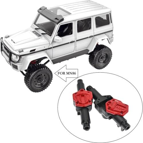RC Car Front Rear Bridge Axle Case for MN86 MN86S 1/12 RC Climbing Truck, Durable