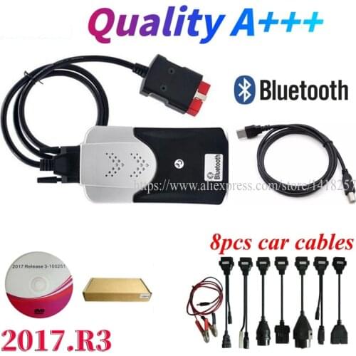 New vci for delphis VD DS150E CDP with usb bluetooth obd obd2 scanner 2017.R3 2016.R0 keyegn car diagnostic tool adapter