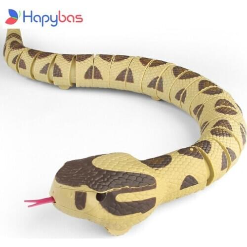 F06507 Infrared Remote Control Toy Electric Wireless Simulation RC Snake Creativity Gift New Exotic Toy Christmas gift