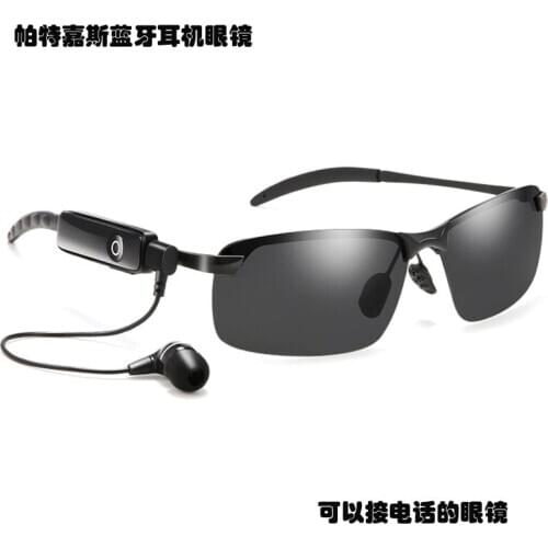 New Intelligent Stereo Bluetooth Glasses Retro Glasses Polarized Sunglasses Listening To Music Phone Drivers Mirror