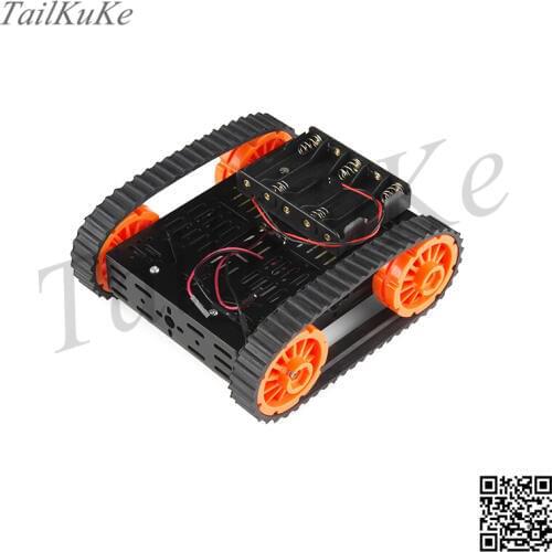 Programmable Tracked Robot Chassis Platform Vehicle Tank Multi-Chassis-Tank Version