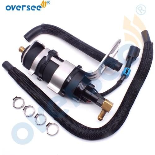 8M0047624 Fuel Pump Mercury Mariner Outboard Motor Parts 8558432 Low Pressure Fuel Pump With Stainless Bracket