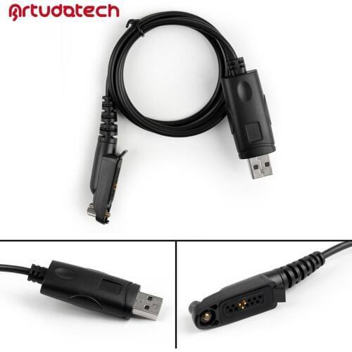 Artudatech USB Programming Cable For Motorola Radio GP344 GP388 GP328Plus GP 344 388 328PLUS Accessories