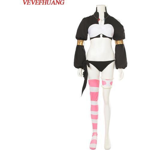 VEVEFHUANG Anim! Milim Nava Cosplay Costume That Time I Got Reincarnated as a Slime Cosplay Sexy Bikini Tensei shitara Slime Dat