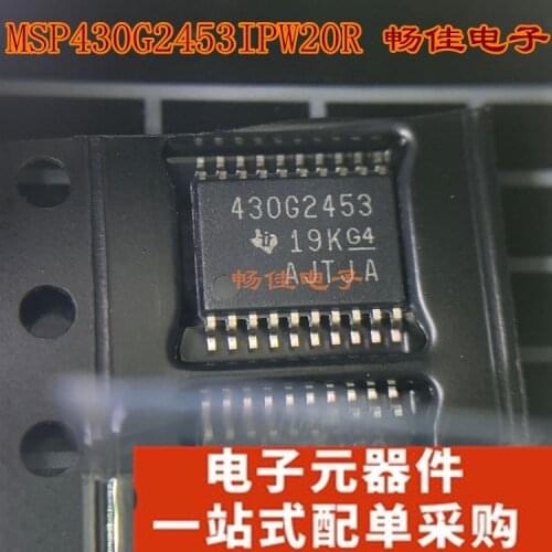 100% New&Original MSP430G2453IPW20R 430G2453 TSSOP20