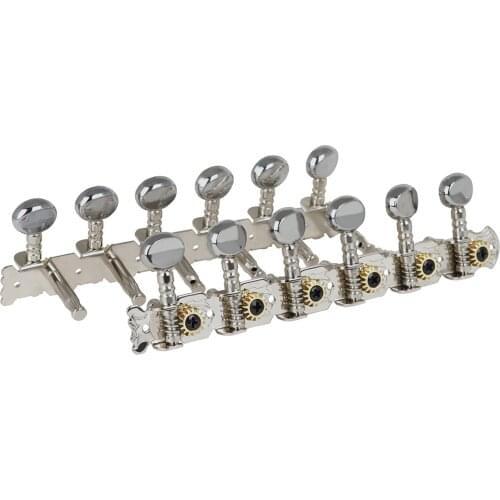 12-string Acoustic Guitar Tuning Pegs 6L 6R String Tuner Knob Guitar Accs