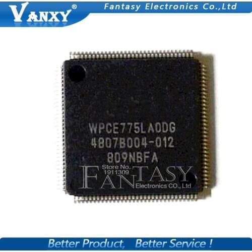 2PCS WPCE775LAODG TQFP-128 WPCE775LA0DG WPCE775L QFP new original
