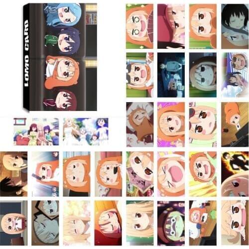 30 Sheets/Set Anime Himouto Umaru-chan LOMO Card Mini Postcard Greeting Card Kawaii Stationery Gift