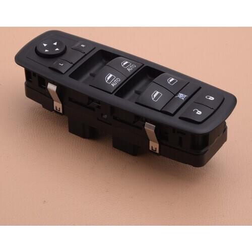 68141894AA Car Left Driver Master Door Window Switch fit for Jeep Cherokee 2014 2015 2016 2017 Left Hand Drive Only 9pin + 3pin
