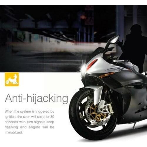 12V Car High Power Siren Security Alarm System Remote Bike High Anti-theft Waterproof Motorcycle Power Control M7N0