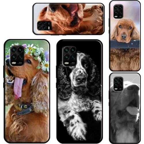 Cocker Spaniel Dog Case For Xiaomi Mi 11 Lite 10 9 9T 10T Pro A3 11 Ultra POCO M3 X3 Pro F2 F3 Phone Fundas