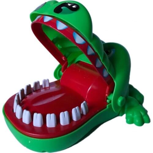 Kids Adult Creative Children Kids Crocodile Mouth Bite Finger Game Party Parent-Child Interactive Funny Toy Gift