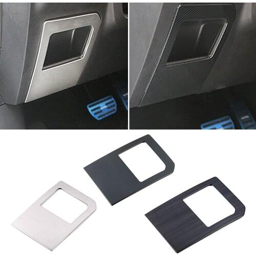 For Haval F7 F7X 2018-2021 Driver Side Glove Storage Box Handle Frame Trim Stainless Steel Decorative Sticker