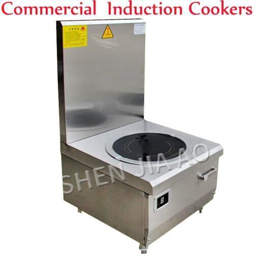 Commercial Cooking Appliances Induction Cookers Electromagnetic Soup Oven 12/15KW Single-head Low Soup Stove 380V