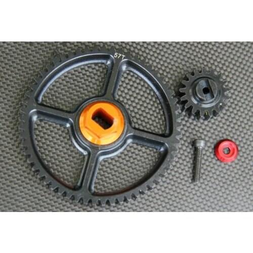 57th & 17th Gear Set Fit for 1/5 GTB Racing HPI ROVAN ROFUN KM BAJA 5B 5T 5SC