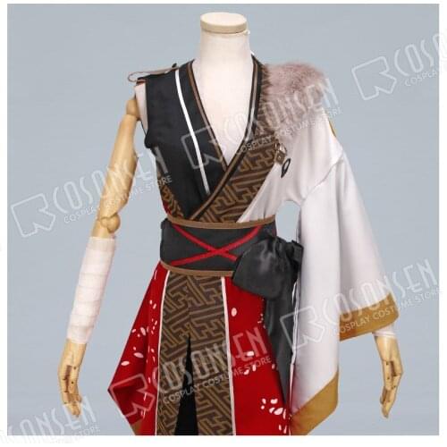 COSPLAYONSEN Ensemble Stars AKATSUKI Kanzaki Souma Cosplay Costume red white Full Set