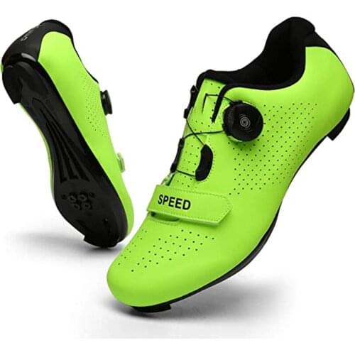2020 Flat Shoes road Sports Winter Route Cycling Footwear Cleat Men Road Bike Speed Sneakers Racing Women Bicycle Mountain Spd