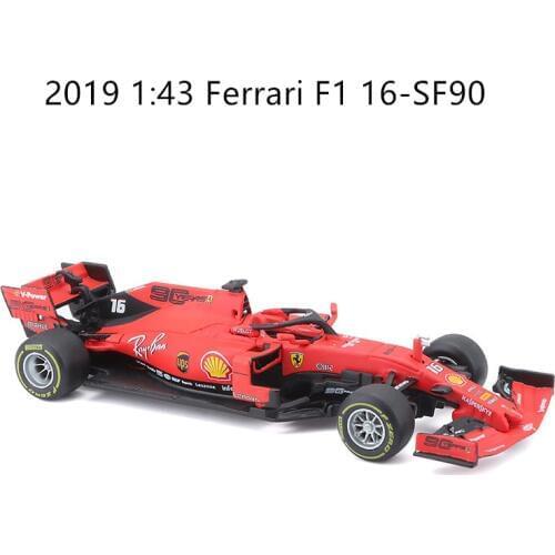 Burago 1:43 Ferrari 2019 16-SF90 Alloy F1 car model die-casting model car simulation car decoration collection gift toy