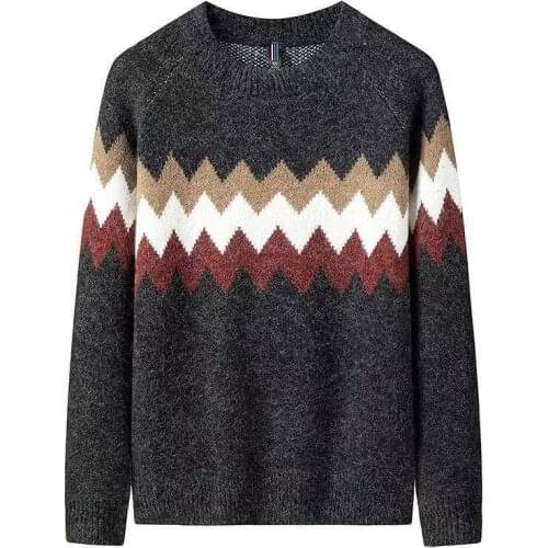 2021 Turtleneck Men Sweater Loose Long Sleeve Men.s Autumn Outfit in The Spring And Winter Warm Fashion Pattern Sweater