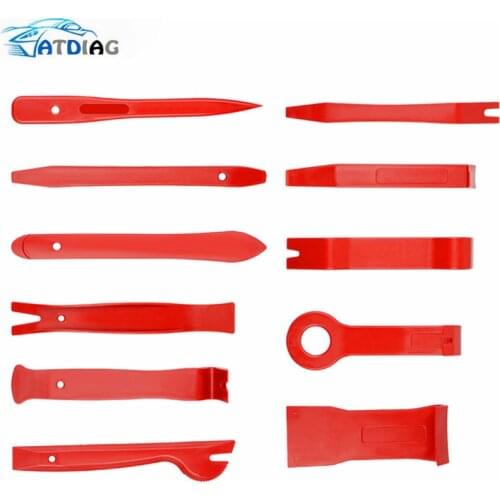11pcs/Hand Tool Kit Pry Disassembly Tool Interior Door Clip Panel Trim Dashboard Removal Tool Auto Car Opening Repair Tool Set
