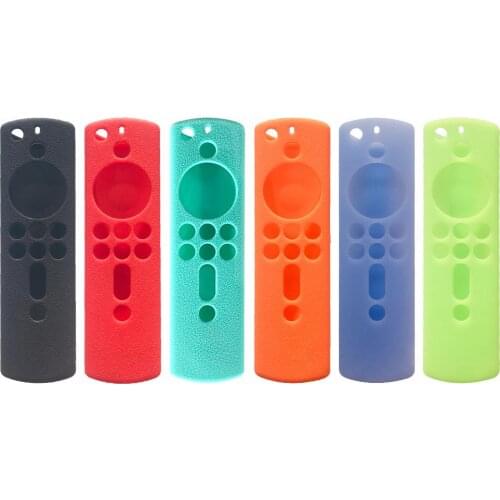 2021 New Remote Control Luminous Anti-lost Silicone Case Compatible For Fire Media Player 5.9 Inch TV