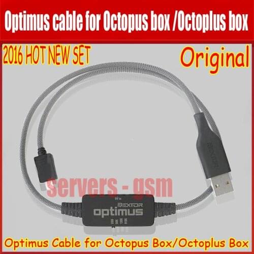 Original HOT Octopus box Octoplus box for optimus cable for LGP500, P970, P990, P999 and further models flash, unlock and servi