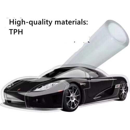 152cm*50cm Transparent TPH Protective Film Car Body Repairable Stickers Anti-scratch PPF