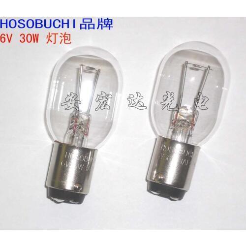 Sale New Arrival Transparent Tungsten Halogen Lamp Lampara Piloto Hosobuchi Op2118 6v30w , Microscope Bulb