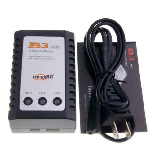 RC iMax 2S 3S Li-po Battery B3 PRO Compact Charger 100V-240V 800mA AC US-Plug